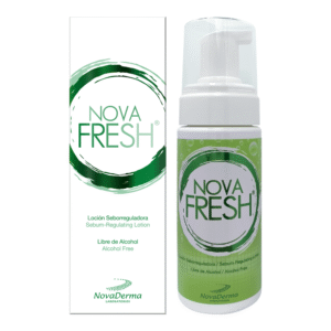 NOVAFRESH® ESPUMA - Limpiador Facial Seborregulador para Piel Grasa y Acnéica | Novaderma