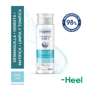 ATOPEEL - Limpiador Agua Micelar 5 en 1 | Heel