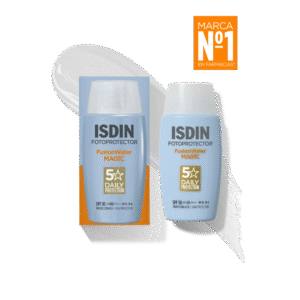 Fotoprotector facial ISDIN Fusion Water Magic SPF50 ultraligero frasco 50 ml