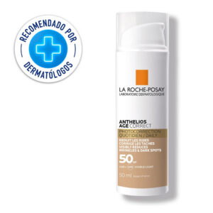 Protector solar facial antiedad con color Anthelios Age Correct SPF 50+ 50ml de La Roche-Posay