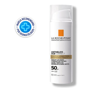 Protector solar facial antiedad Anthelios Age Correct SPF 50+ Sin Color 50ml de La Roche-Posay