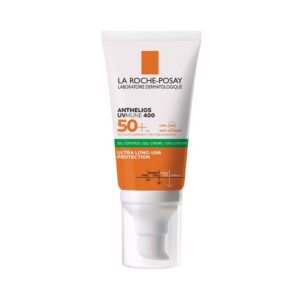 Protector solar facial Anthelios XL Gel-Crema Toque Seco Sin Color SPF 50+ 50ml de La Roche-Posay