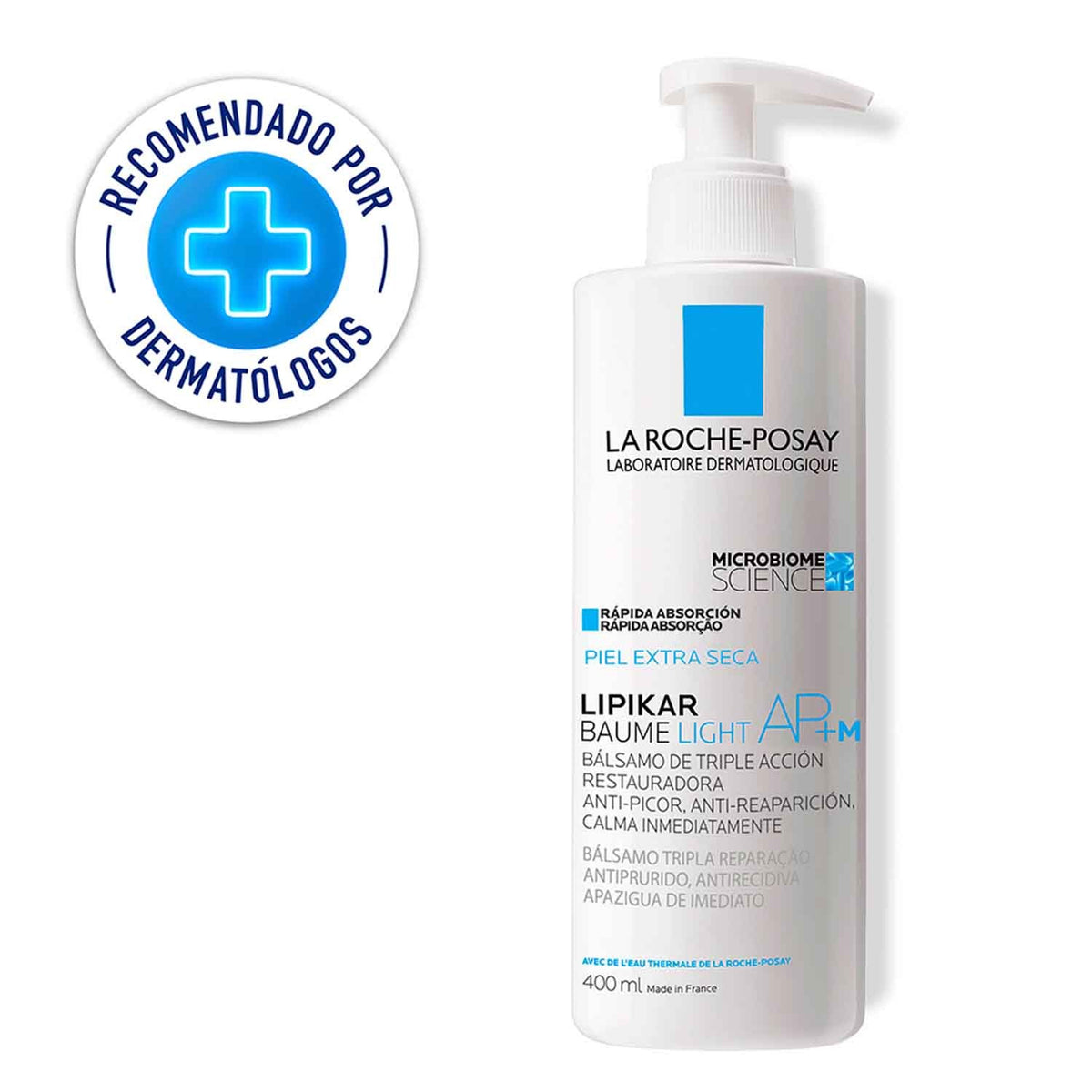 Lipikar Baume Light AP+M 400ml La Roche-Posay