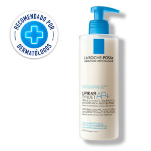 Gel limpiador corporal sin jabón Lipikar Syndet AP+ 400ml para piel atópica de La Roche-Posay