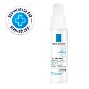 Fluido hidratante calmante Toleriane Dermallergo 40ml para piel sensible de La Roche-Posay